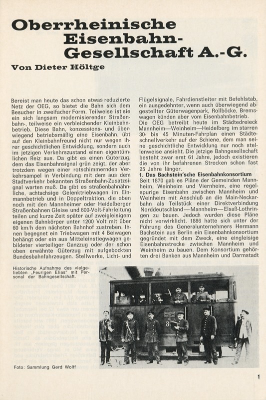Oberrheinische Eisenbahn Gesellschaft A.G.