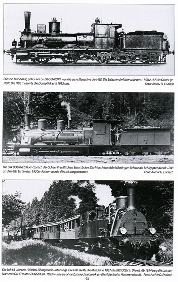 25 Betriebsjahre  Halberstadt-Blankenburger Eisenbahn