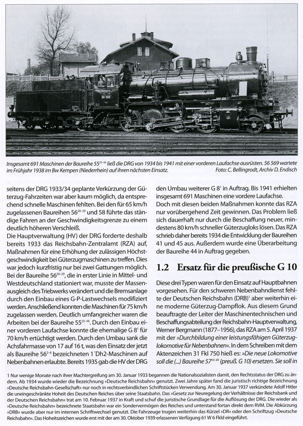 Die Baureihe 50 bei der Deutschen Reichsbahn