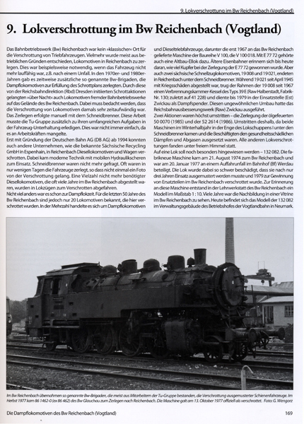Die Dampflokomotiven des Bw Reichenbach (Vogtland)