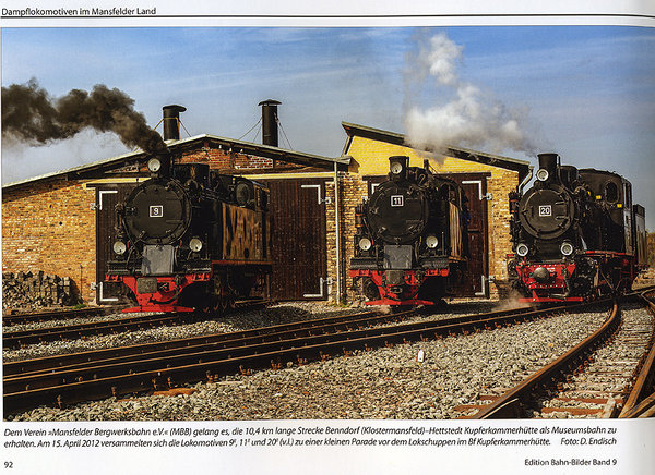 Dampflokomotiven im Mansfelder Land Edition Bahn-Bilder, Band 9